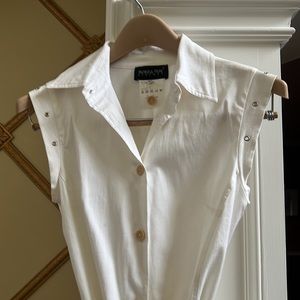 White dress, size 40